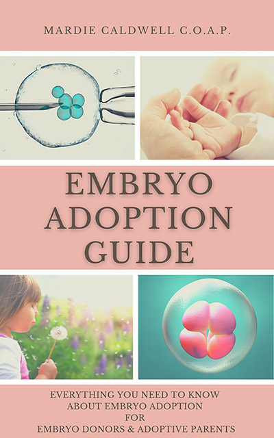 Embryo adoption guide book cover